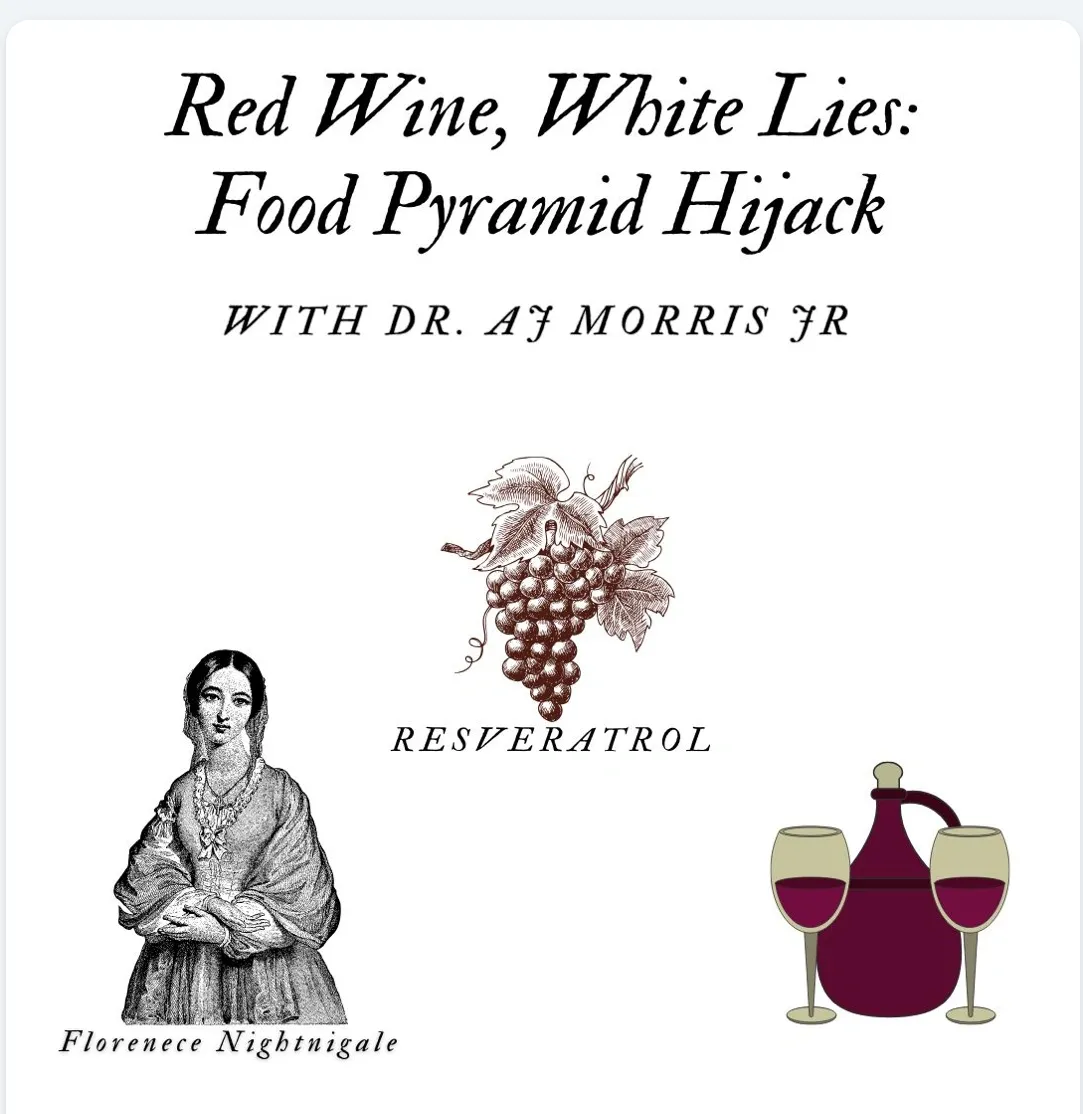 Episode #36 Red Wine, White Lies: Food Pyramid Hijack